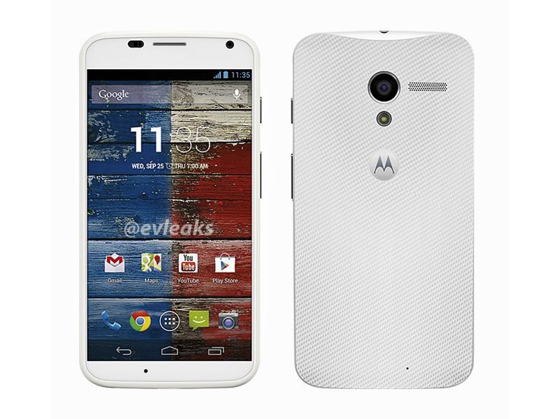 White Moto X images