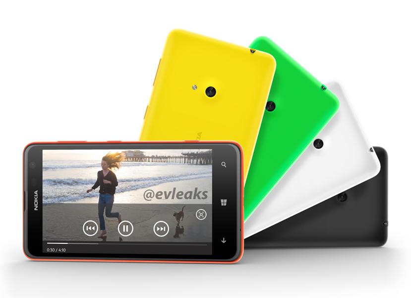 Nokia Lumia 625 image leak