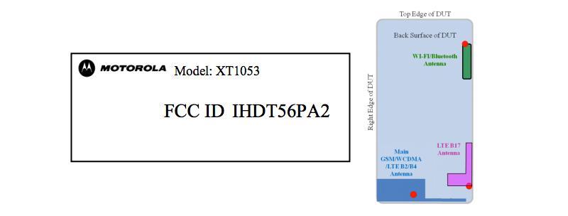 Moto X XT1053 T-Mobile FCC