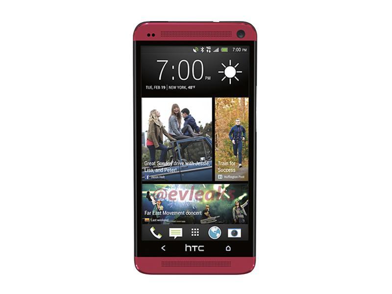Red HTC One Sprint leak