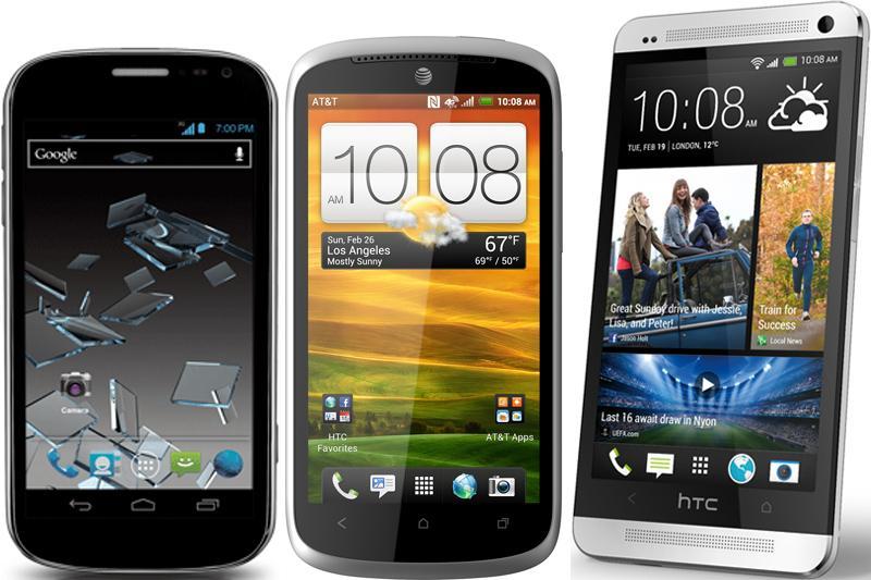 Sprint Flash, AT&T HTC One VX, AT&T HTC One