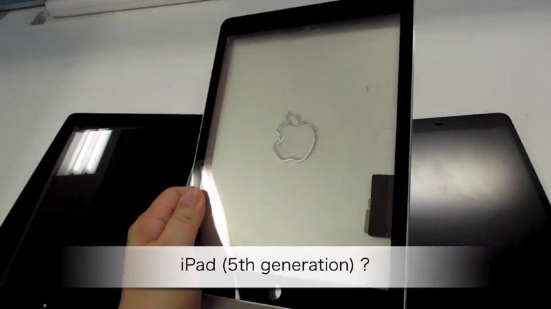 iPad 5 casing video leak