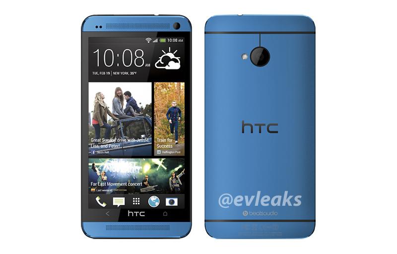 Blue HTC One leak