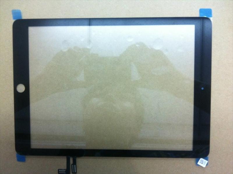 iPad 5 front panel photo leak