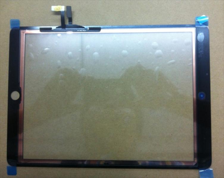 iPad 5 front panel rear photo leak