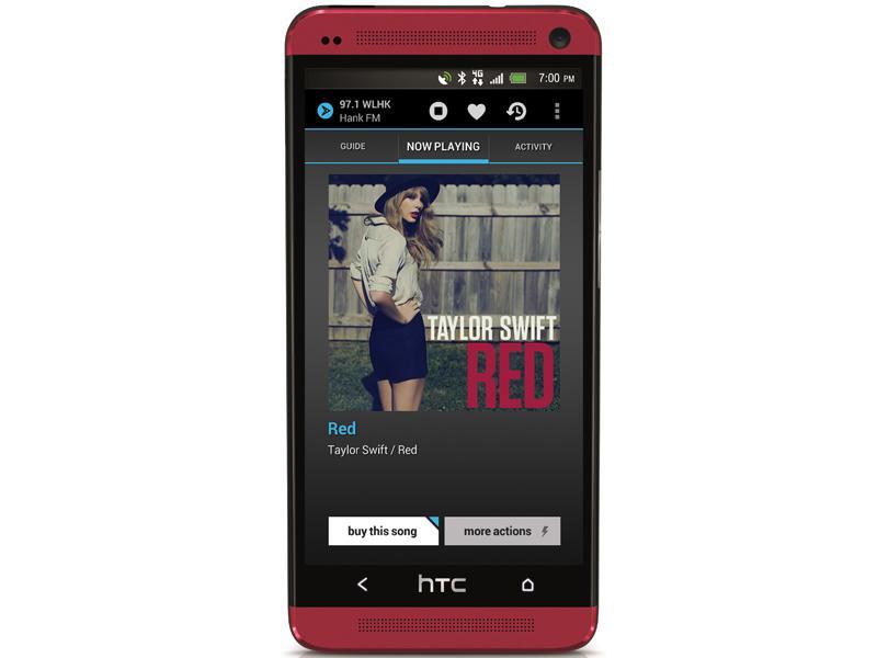 Red HTC One Sprint official