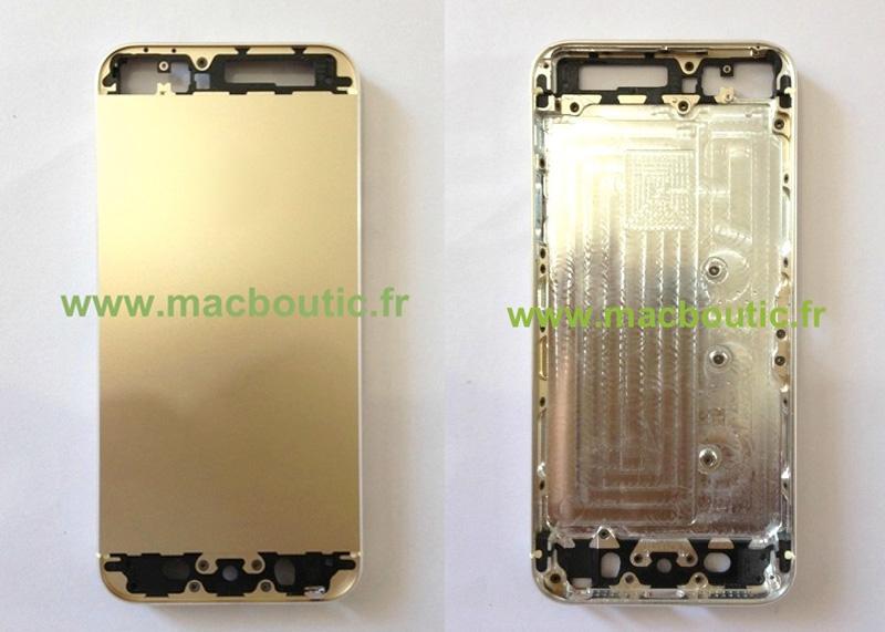 iPhone 5S gold rear shell leak
