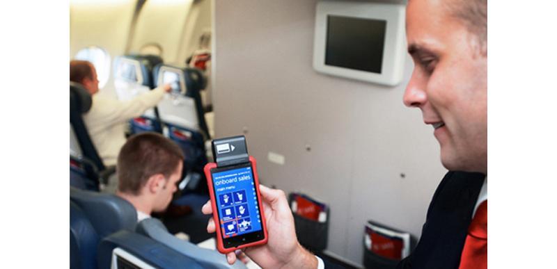 Nokia Lumia 820 Delta Air Lines flight attendant