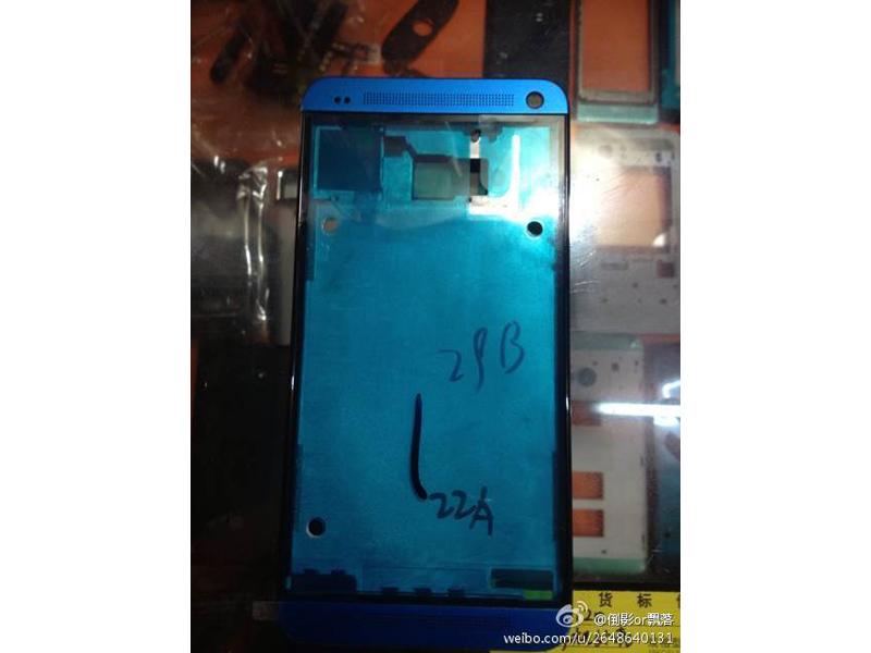 Blue HTC One shell leak