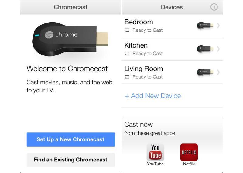 Chromecast for iOS app official