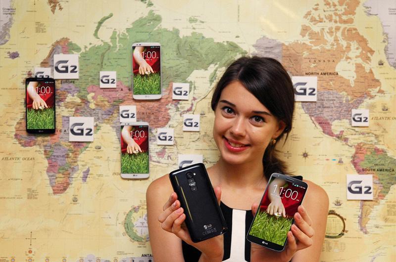 LG G2 worldwide rollout