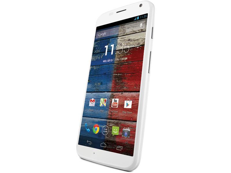 Moto X woven white