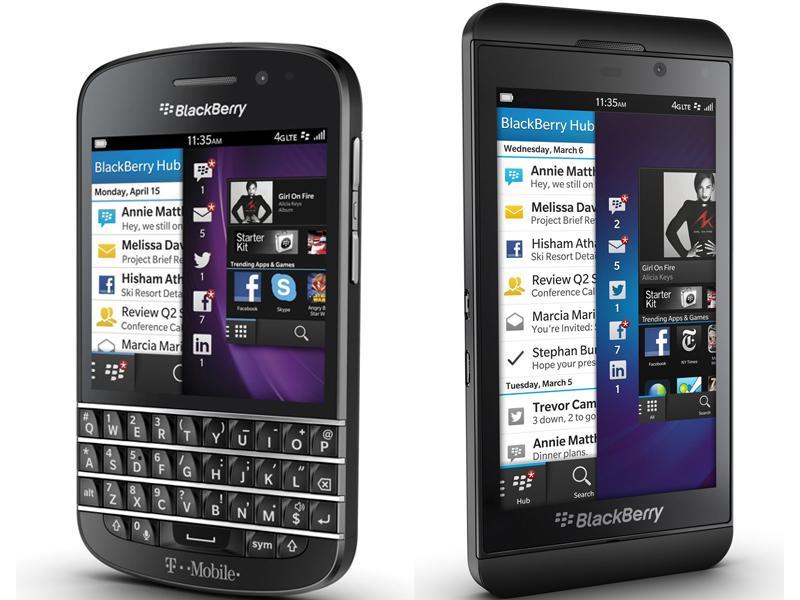 T-Mobile BlackBerry Q10, BlackBerry Z10