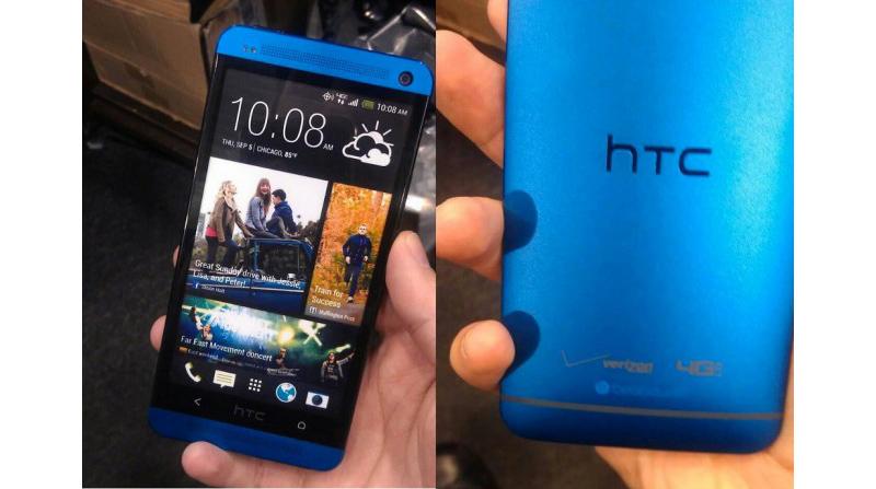 Vivid Blue HTC One Verizon Wireless leak