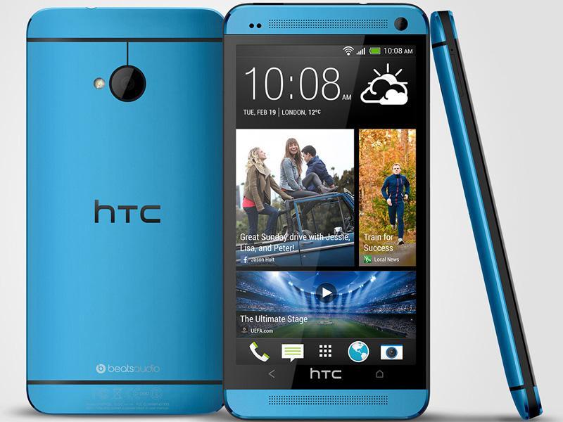 Metallic Blue HTC One official