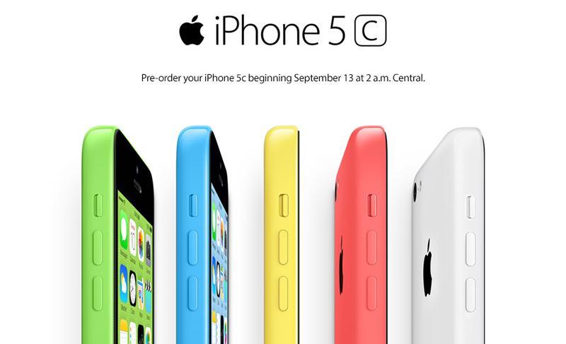 Sprint iPhone 5C pre-order