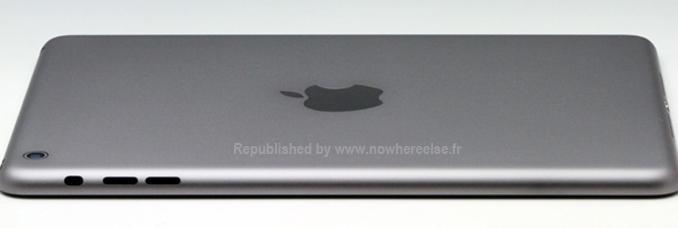 iPad mini 2 Space Gray rear shell leak