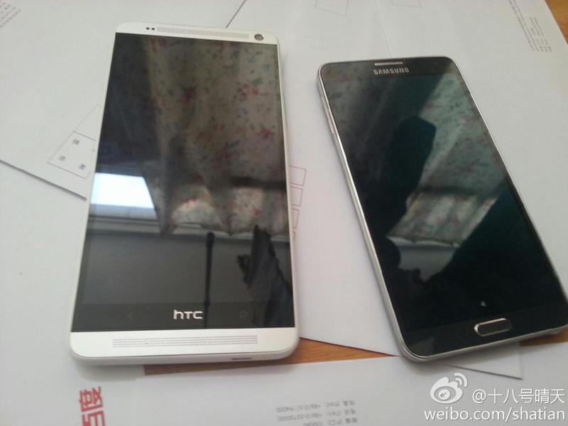 HTC One Max Samsung Galaxy Note 3 comparison