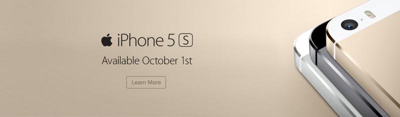 iPhone 5s October 1 launch