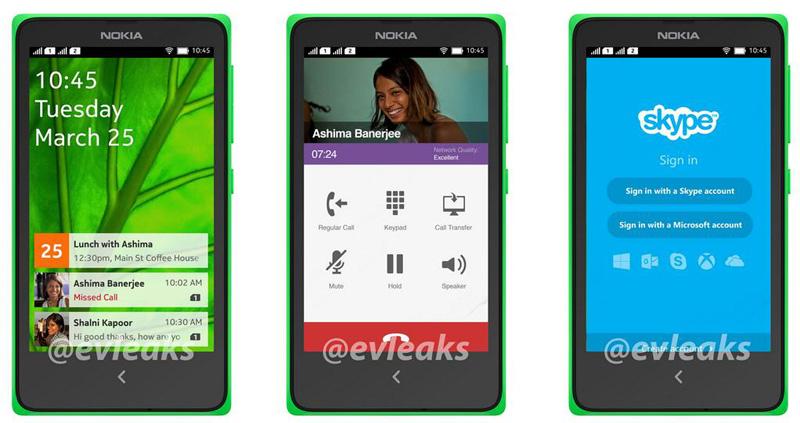 Nokia Normandy Android screenshots leak