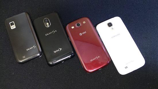 Samsung Galaxy S lineup