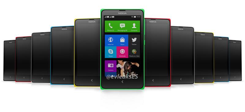 Nokia Normandy colors custom Android UI