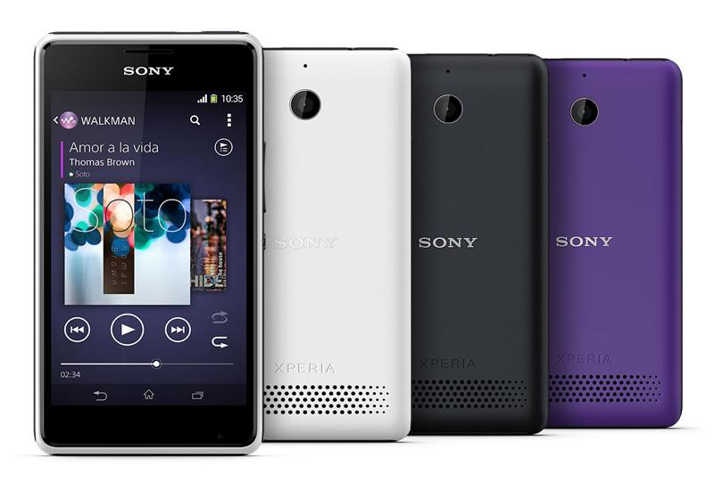 Sony Xperia E1 colors