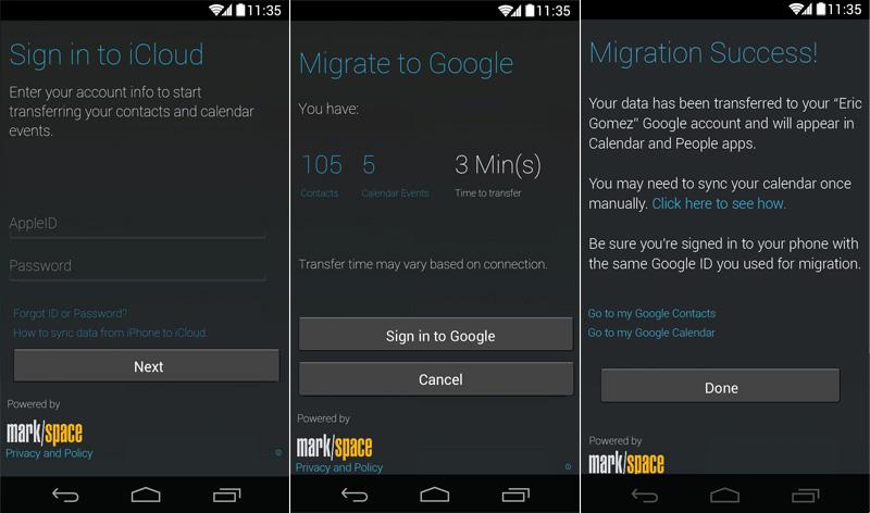 Motorola Migrate iPhone iCloud support update