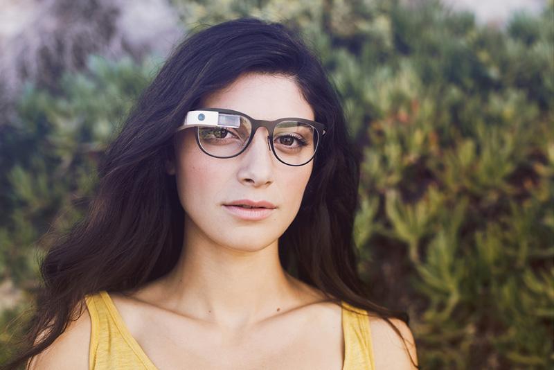 Google Glass titanium frame