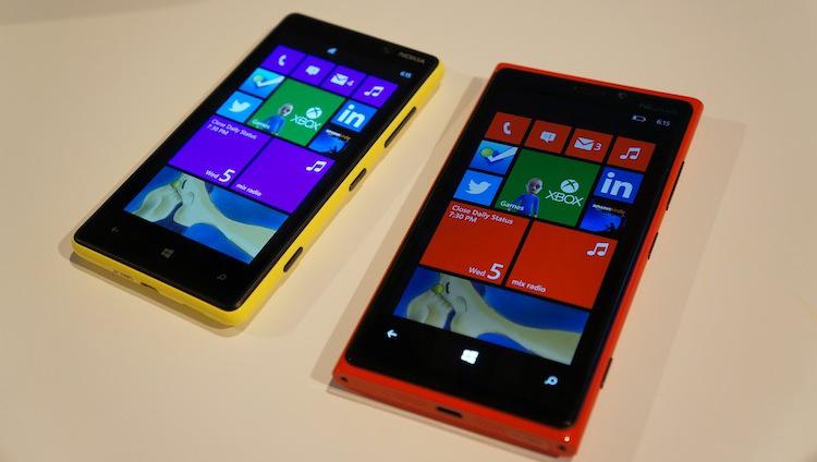 Nokia Lumia 820, Nokia Lumia 920