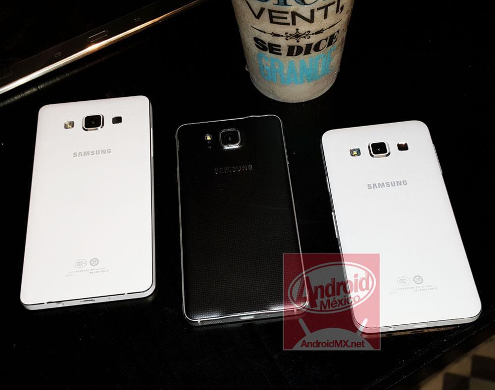 Samsung Galaxy A5, Galaxy Alpha, Galaxy A3 leak