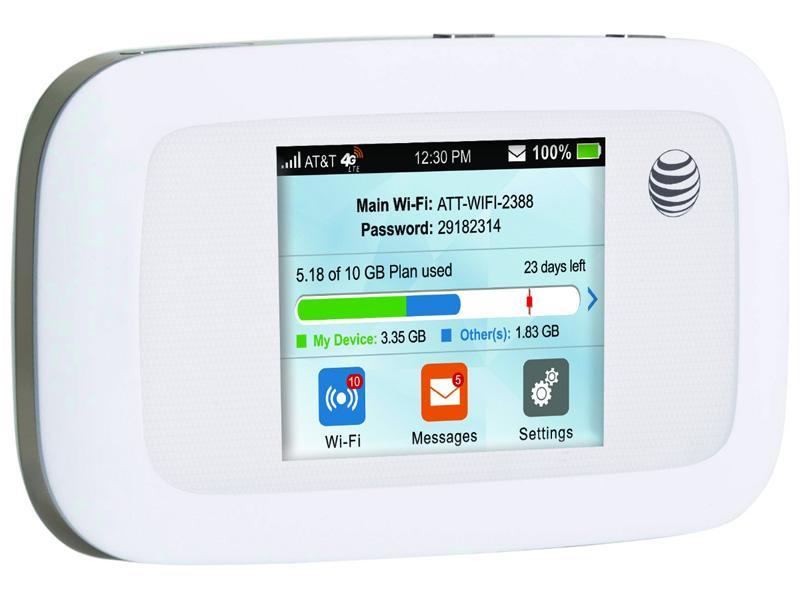 AT&T Velocity mobile hotspot ZTE