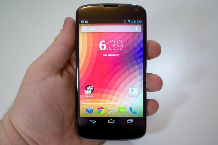 LG Nexus 4 Google front