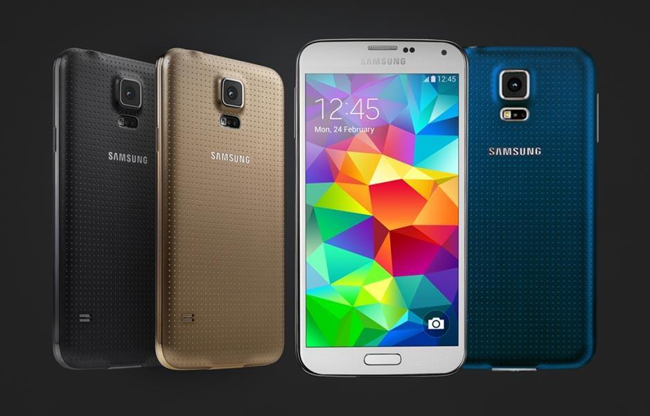 Samsung Galaxy S5 Plus official colors