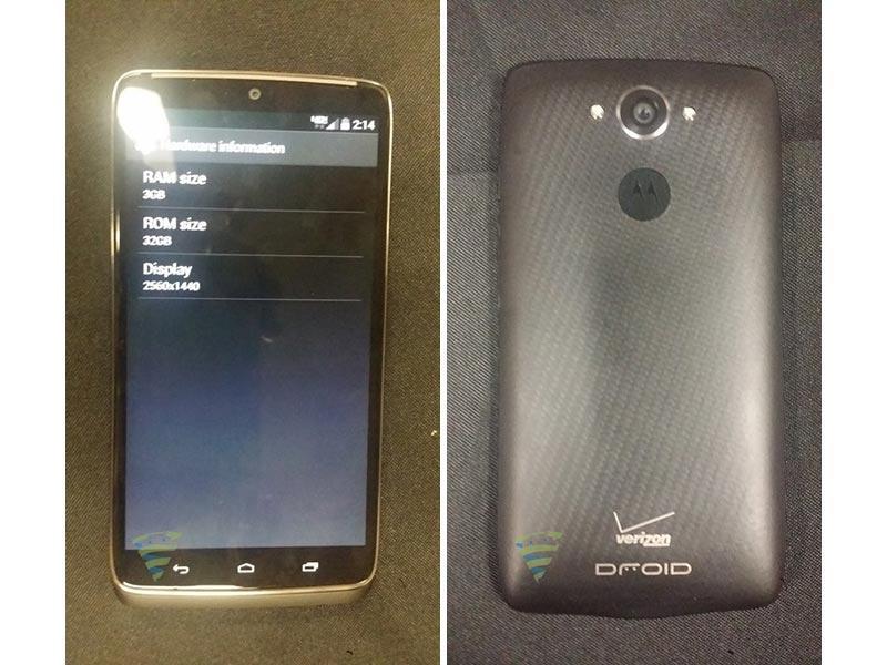 Motorola DROID Turbo in the wild leak