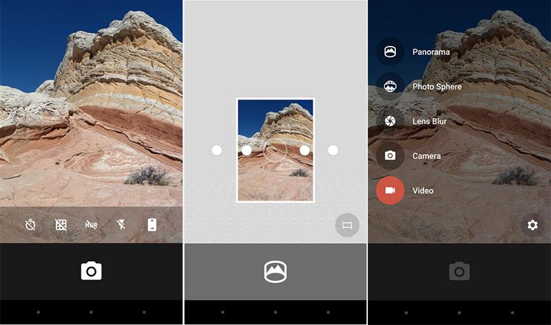 Google Camera Android 5.0 Lollipop Material Design