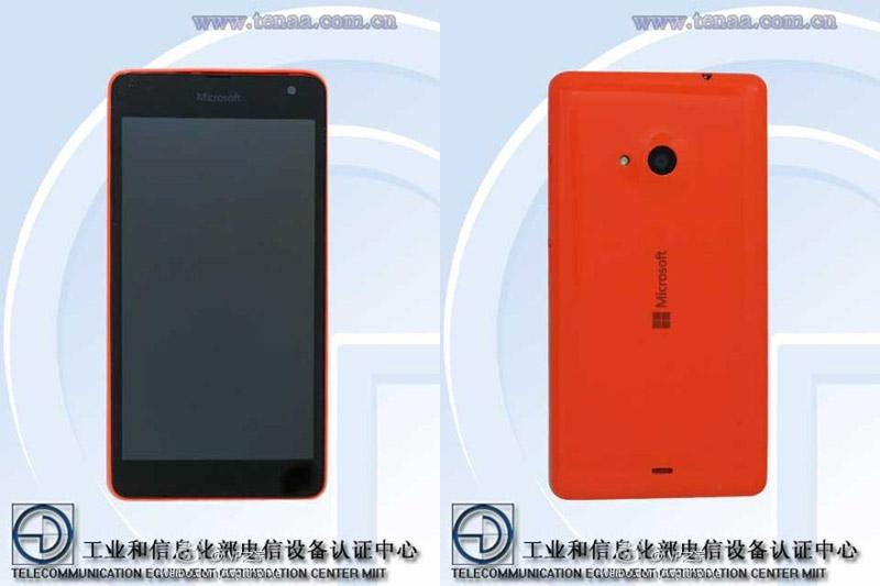 Microsoft Lumia RM-1090 branding