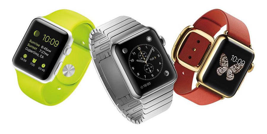 Apple Watch aluminum, steel, gold