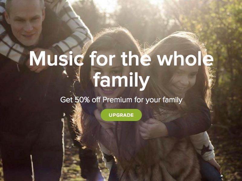 Spotify Family official