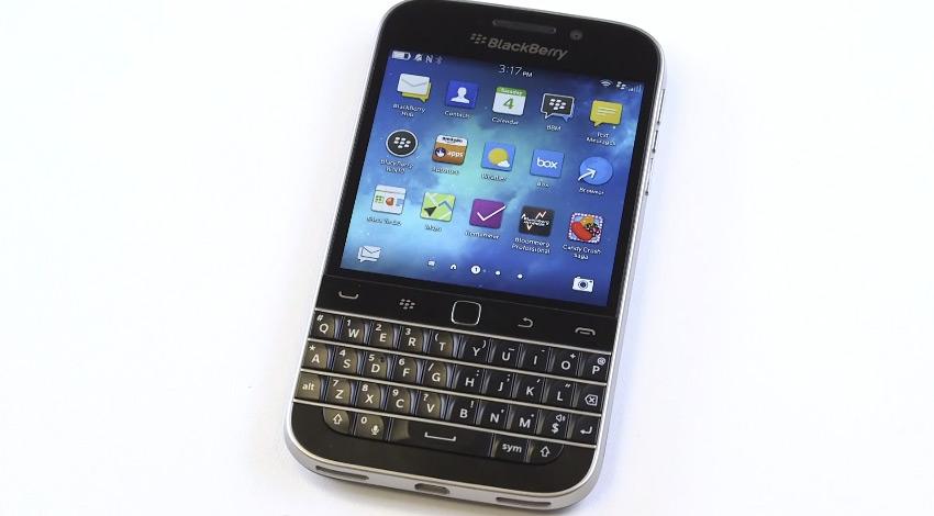 BlackBerry Classic hands on video