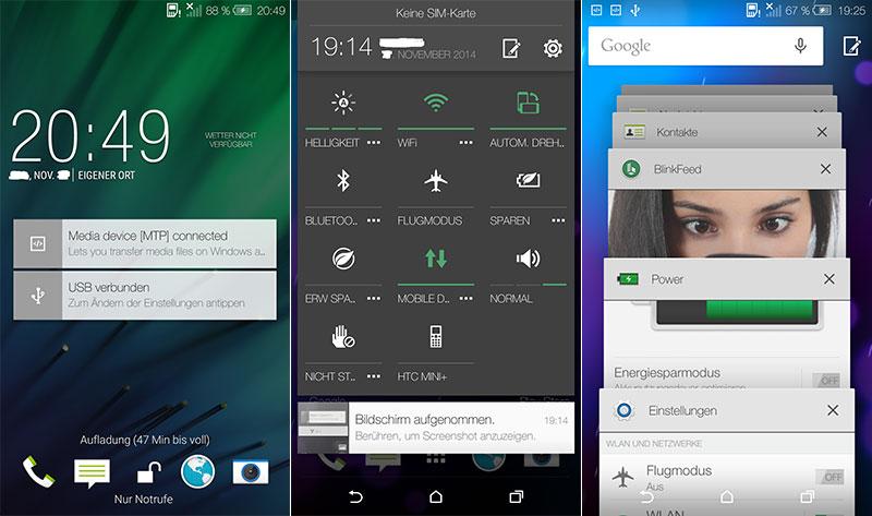 HTC One M8 Android 5.0 Sense 6.0 screenshots leak