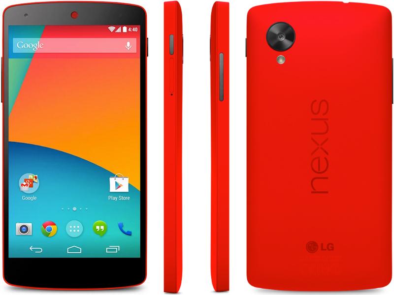 Bright Red Nexus 5 official