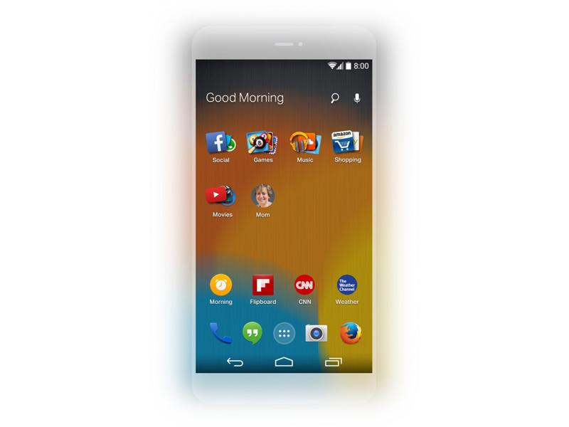 Mozilla Firefox Launcher for Android screenshot