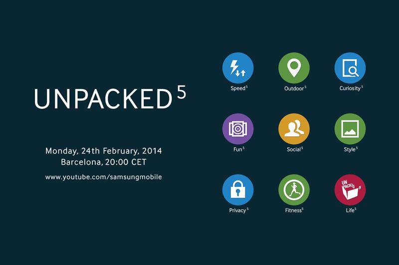 Samsung Unpacked 5 app icon teaser