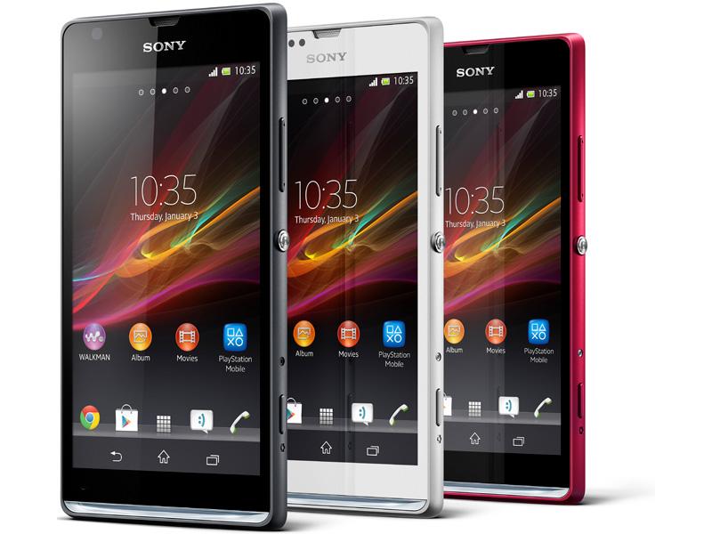 Sony Xperia SP colors