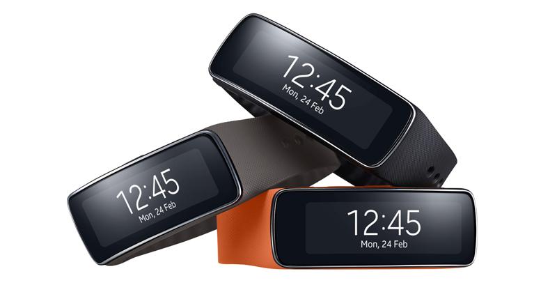 Samsung Gear Fit colors group