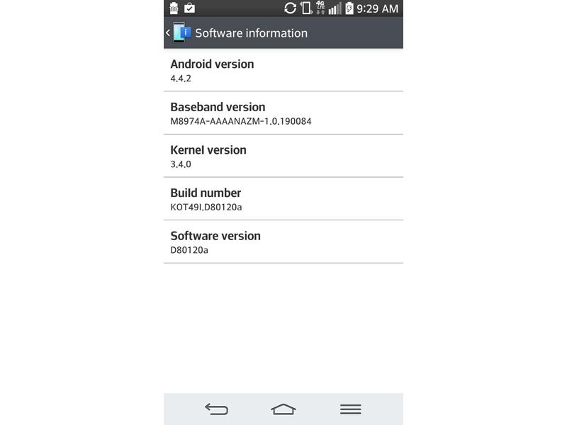 T-Mobile LG G2 Android 4.4.2 update