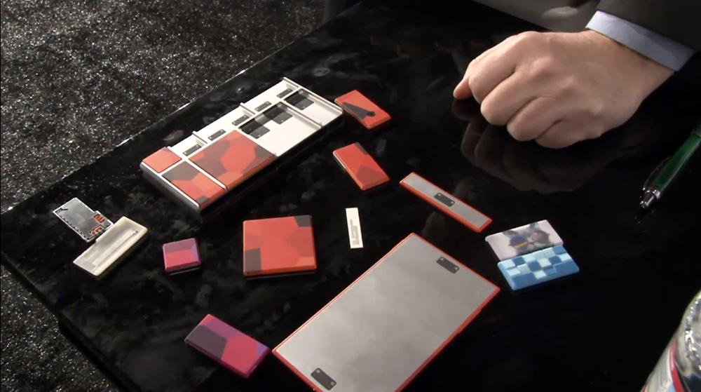 Google Project Ara moduels demonstration LAUNCH conference