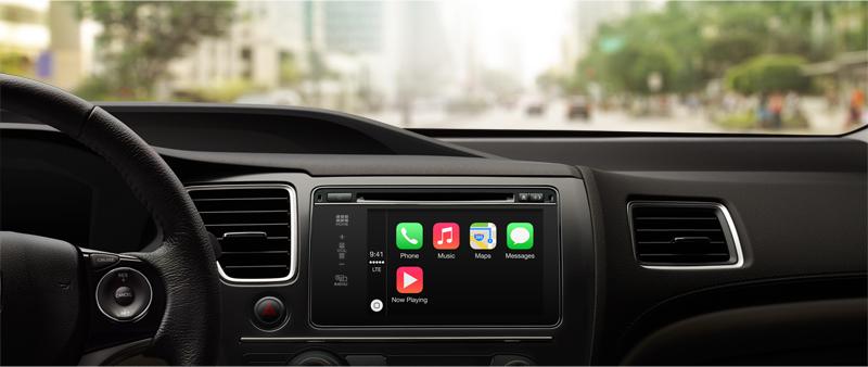 CarPlay iOS in the Car home screen Apple