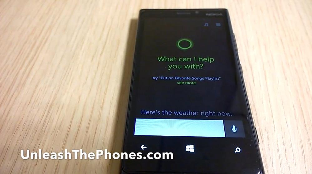 Windows Phone 8.1 Cortana video leak